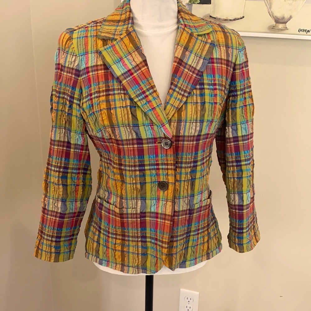 DD Collection multicolor blazer